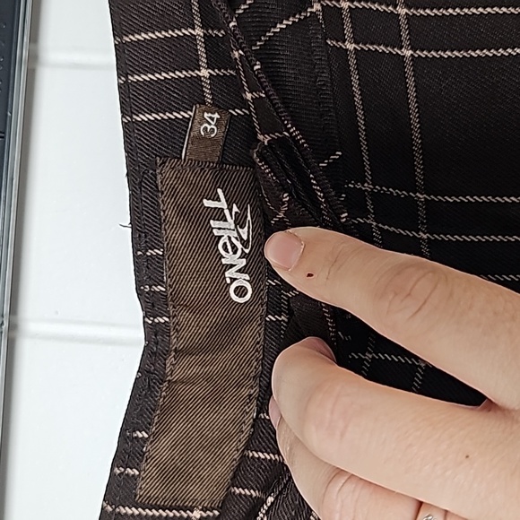 O'Neill sz 34 brown plaid shorts - Picture 2 of 15